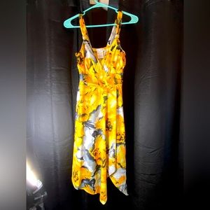 Yellow summer dress